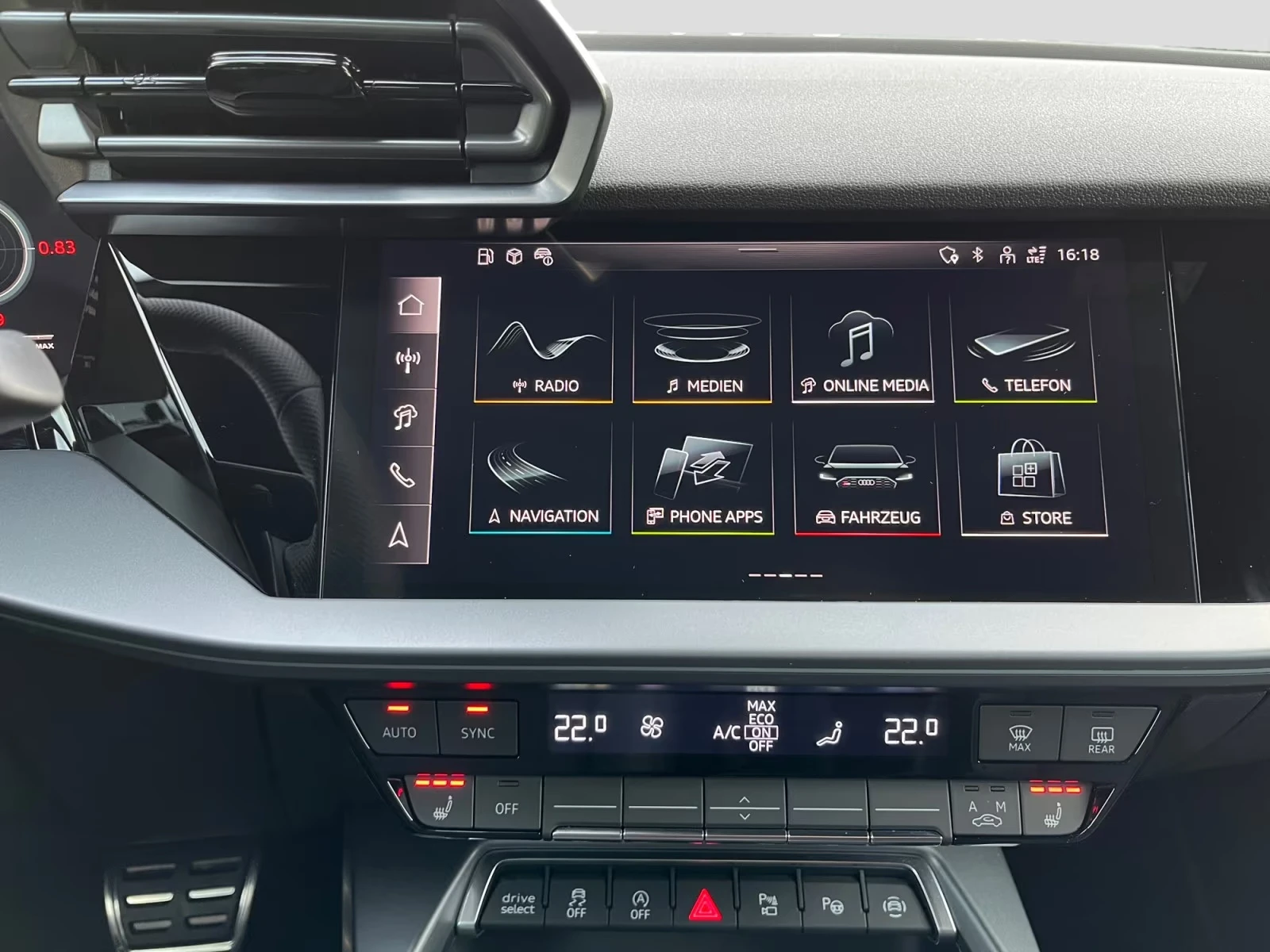 Audi Rs3 SPORTBACK/ FACE/ SONOS/ MATRIX/ HUD/ BLACK OPTIC, снимка 10 - Автомобили и джипове - 55129850
