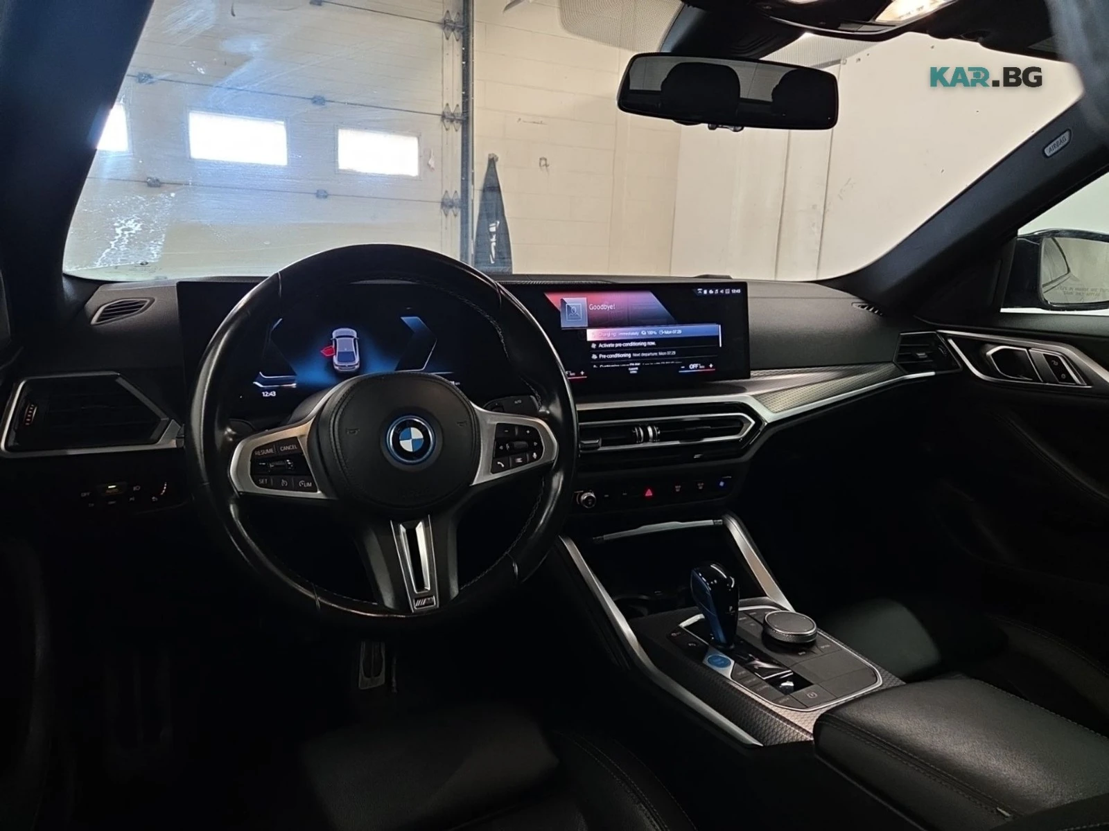 BMW i4 M50* xDrive* КОЖА* ПОДГРЕВ* ШИБИДАХ* КАМЕРА* , снимка 10 - Автомобили и джипове - 55706901