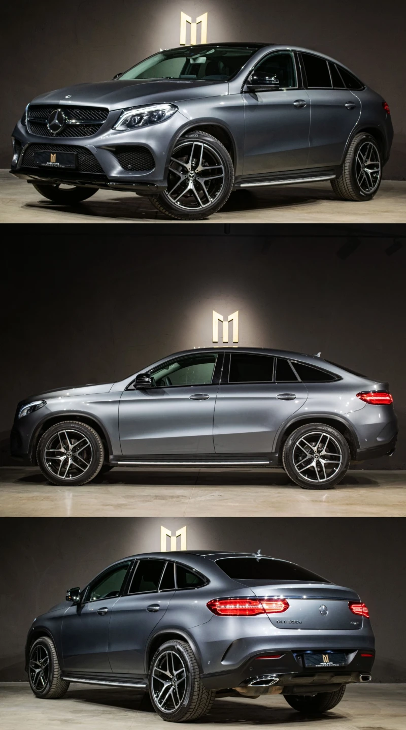 Mercedes-Benz GLE 350 d/Coupe/AMG/360/ПълнаСервизна/NightPackage, снимка 3 - Автомобили и джипове - 52215295