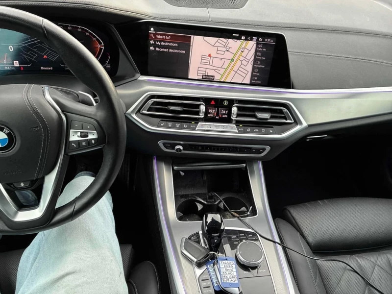 BMW X5 * xDrive40i * CARFAX * БЕЗ ПЪРВОНАЧАЛНА ВНОСКА, снимка 9 - Автомобили и джипове - 52957732