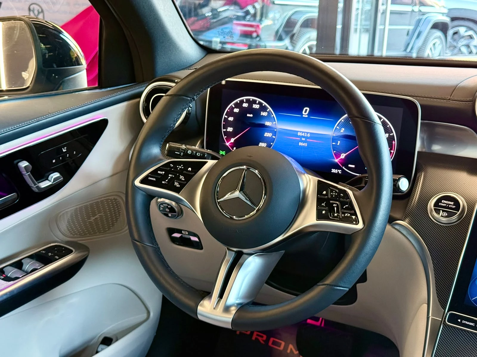 Mercedes-Benz GLC 300 53 AMG* 4M* Burm* Подгрев* ЛИЗИНГ, снимка 10 - Автомобили и джипове - 56215150