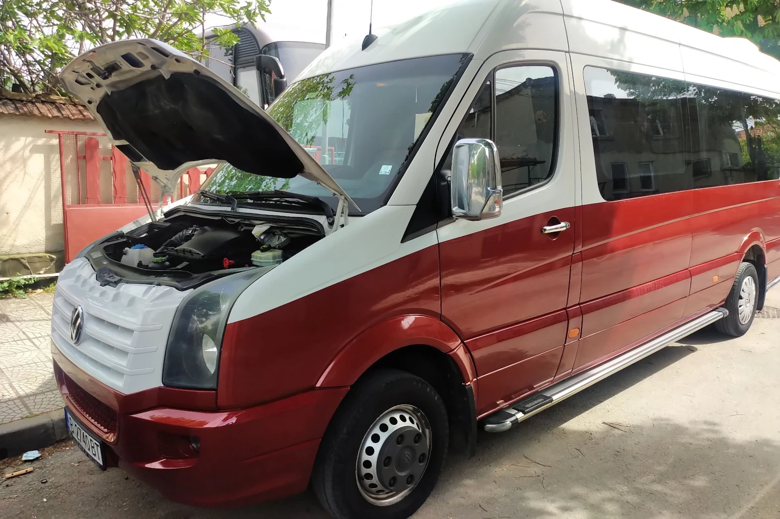 VW Crafter  8+ 1...Прегрят мотор
