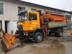 Man 19.272 Снегорин,кран,самосвал,4х4, снимка 2