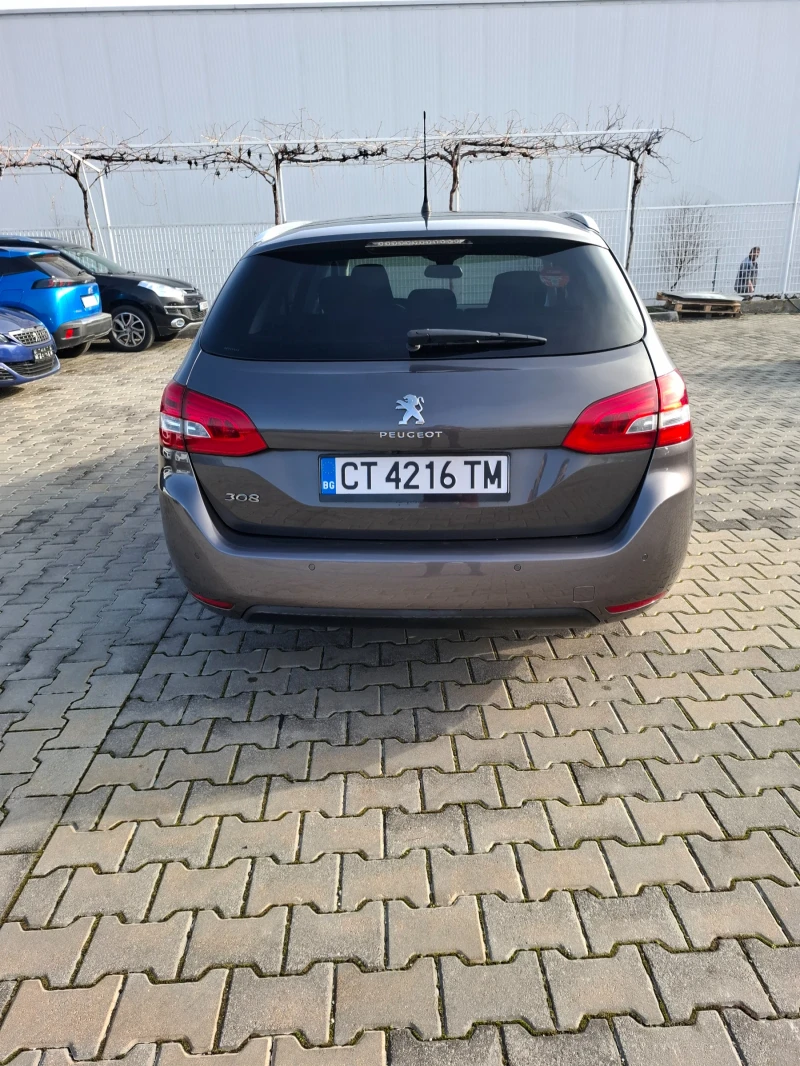 Peugeot 308 1.6хди 120кс  АВТОМАТИК , снимка 6 - Автомобили и джипове - 48906219