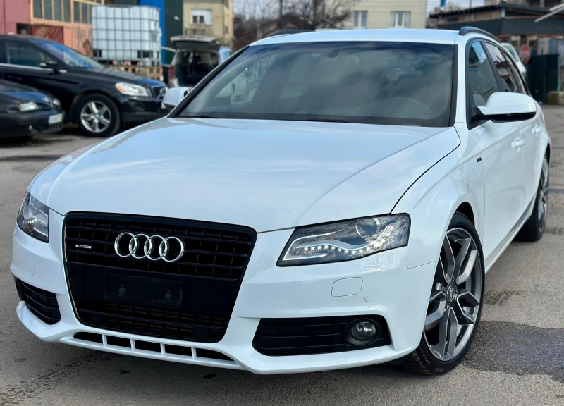 Audi A4 3.0TDI Quattro S-Line Като Нова, снимка 1 - Автомобили и джипове - 49292790