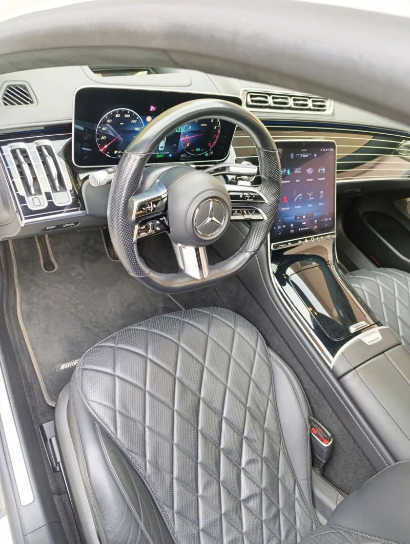 Mercedes-Benz S 500 * AMG* 4M* LONG* 3xTV, FULL, снимка 12 - Автомобили и джипове - 52540301