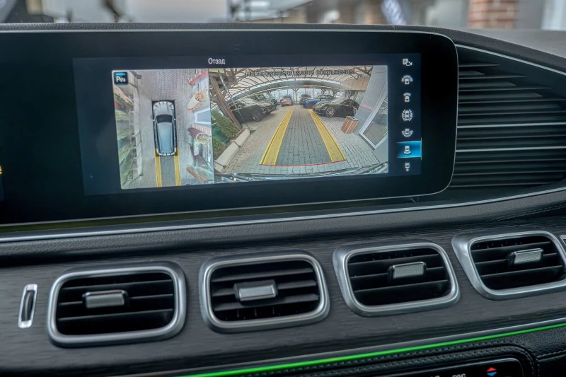 Mercedes-Benz GLS 450 4Matic/Burmester/Обдухване/AMG/Ambient/Камера 360, снимка 10 - Автомобили и джипове - 52711082