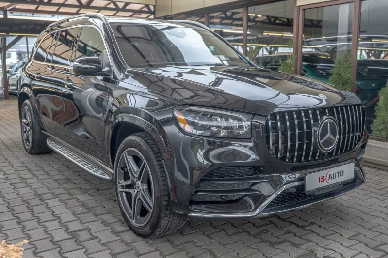 Mercedes-Benz GLS 450 4Matic/Burmester/Обдухване/AMG/Ambient/Камера 360, снимка 2 - Автомобили и джипове - 52711082
