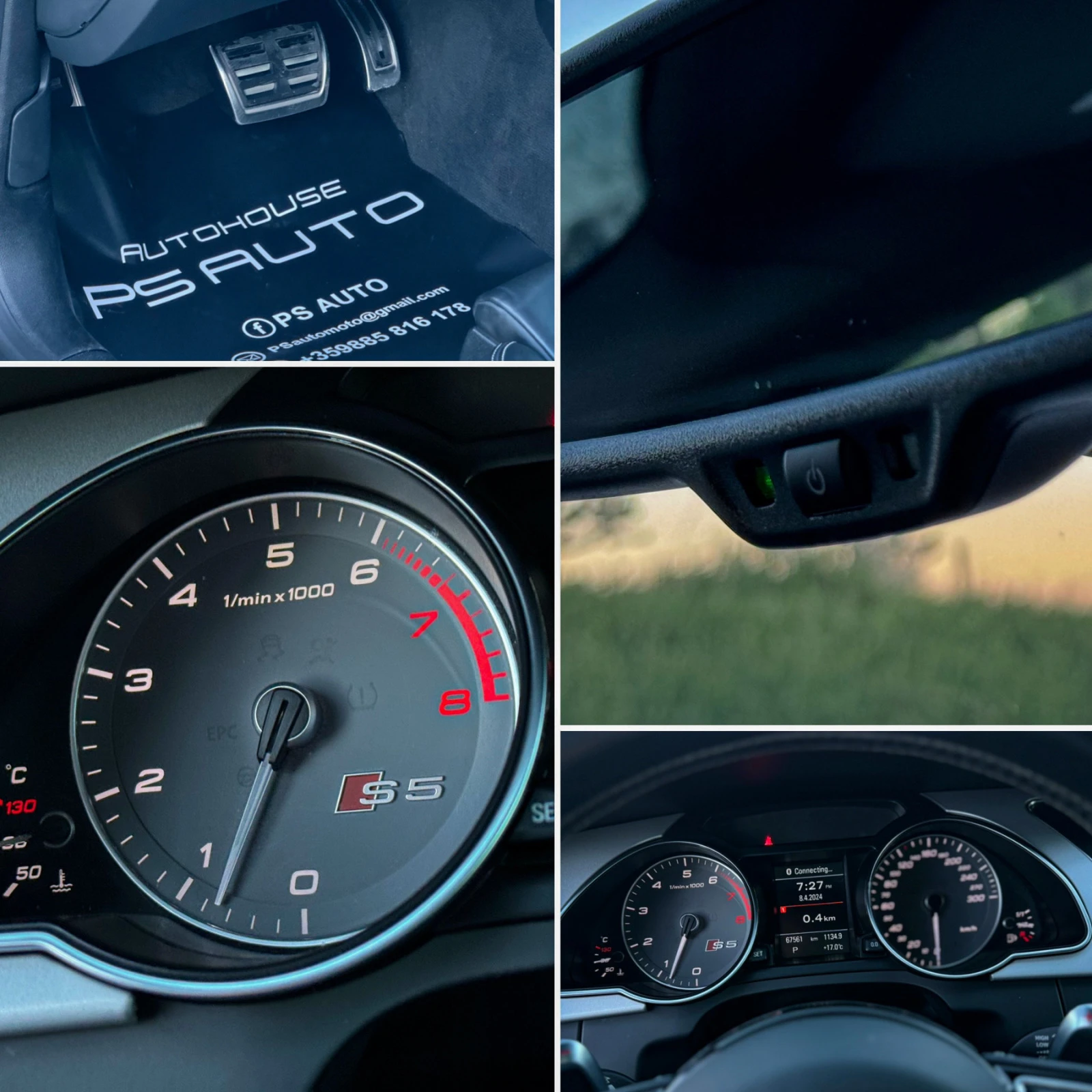 Audi S5 100000km KeyLessGo LED | Mobile.bg   15