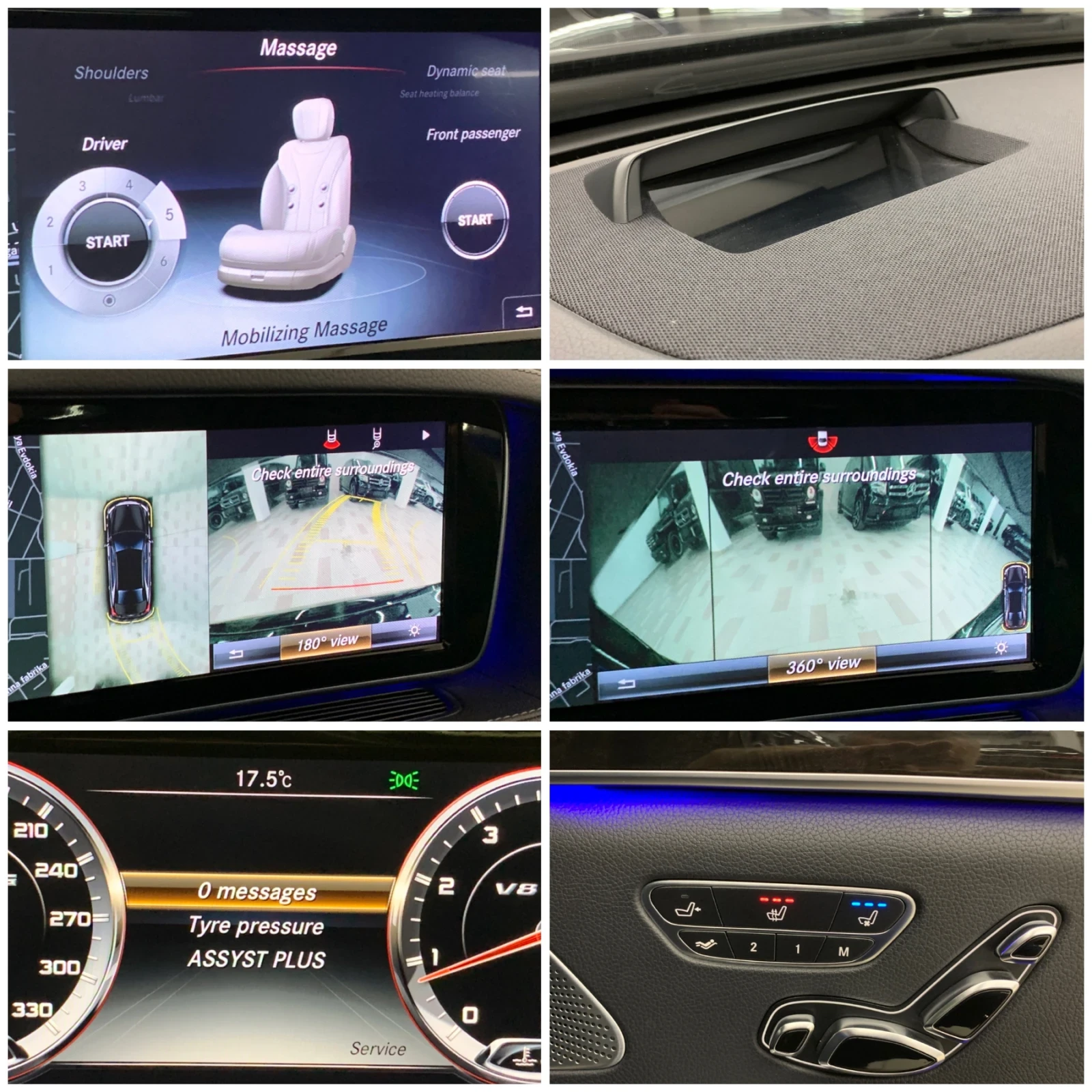 Mercedes-Benz S 350 AMG 4-MATIC LONG 6.3-PACK 3xTv #FULL FULL MAX# | Mobile.bg   16