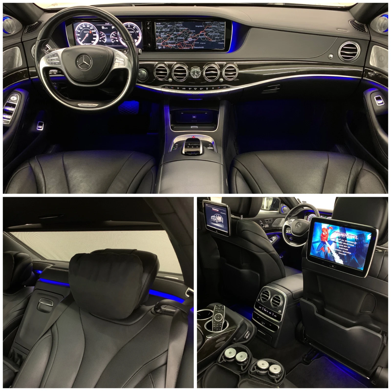 Mercedes-Benz S 350 AMG 4-MATIC LONG 6.3-PACK 3xTv #FULL FULL MAX# | Mobile.bg   13