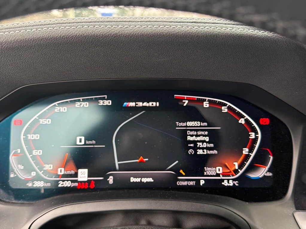 BMW 340 2020 M340i xDrive * CARFAX * БЕЗ ПЪРВОНАЧАЛНА - изображение 9
