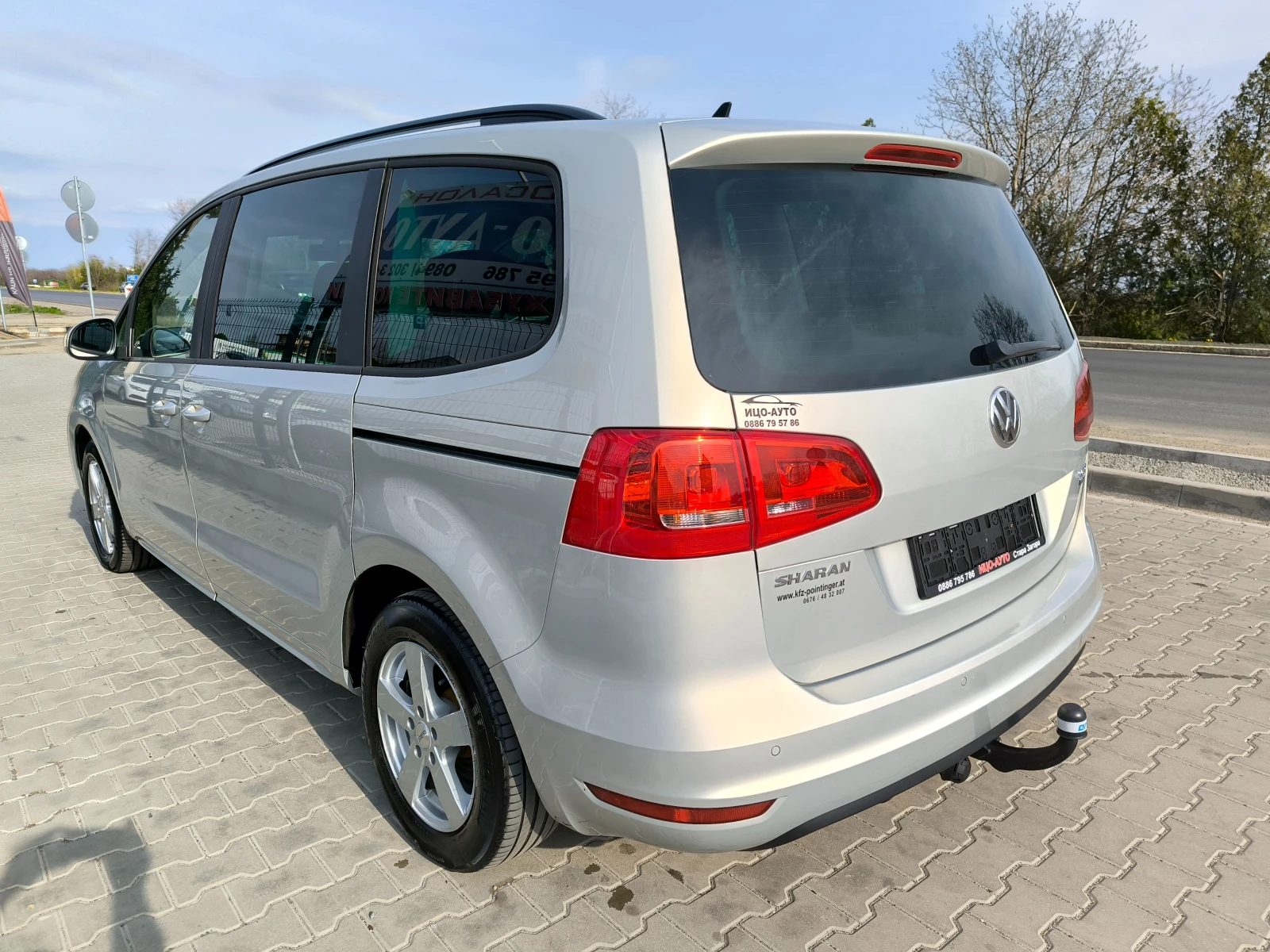 VW Sharan 2, 0 ТDi-150k.c.6скорocти.7места, ЕВРО 5В!, снимка 4 - Автомобили и джипове - 54182669