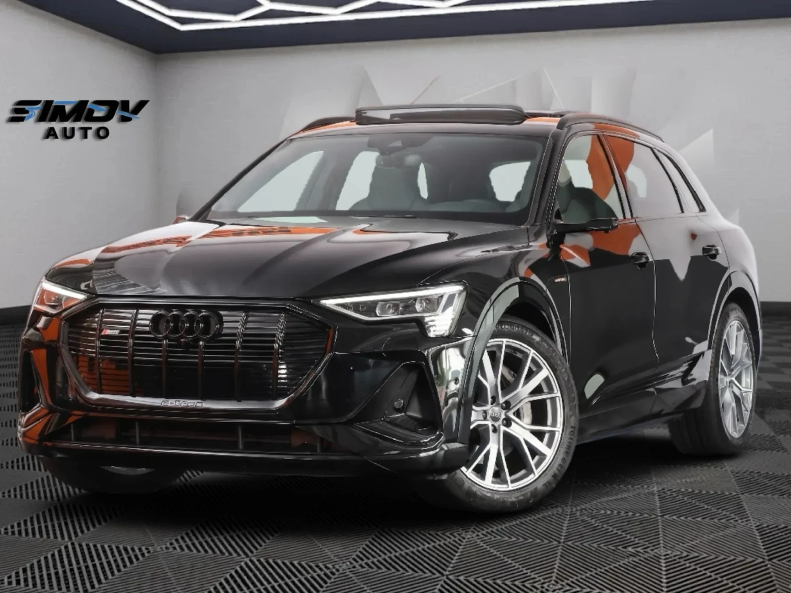Audi E-Tron 55 S-LINE PLUS 67000KM. ГАРАНЦИЯ HEAD-UP B&O FULL, снимка 3 - Автомобили и джипове - 55798738