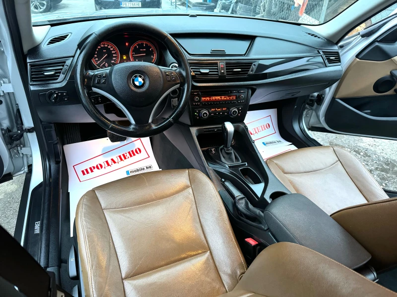 BMW X1 2.0D 177HP X-DRIVE AVTOMAT X-LINE FUUL 2013G, снимка 11 - Автомобили и джипове - 52861289
