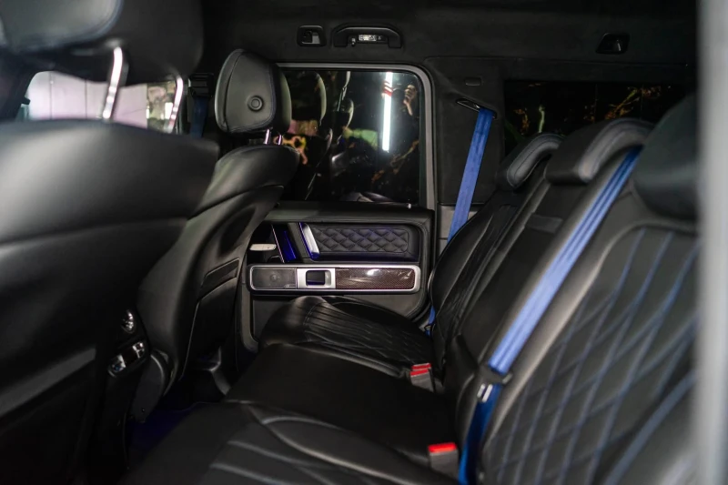 Mercedes-Benz G 63 AMG 4.0 V8 BLACK LINE DESIGNO CARBON BURM ЛИЗИНГ 100%, снимка 15 - Автомобили и джипове - 53363888