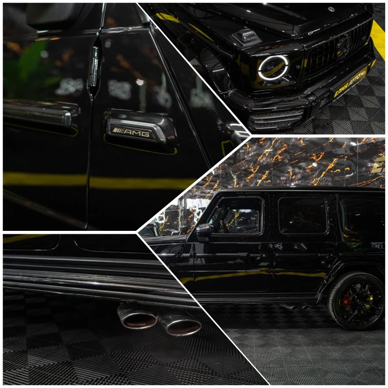 Mercedes-Benz G 63 AMG 4.0 V8 BLACK LINE DESIGNO CARBON BURM ЛИЗИНГ 100%, снимка 17 - Автомобили и джипове - 53363888