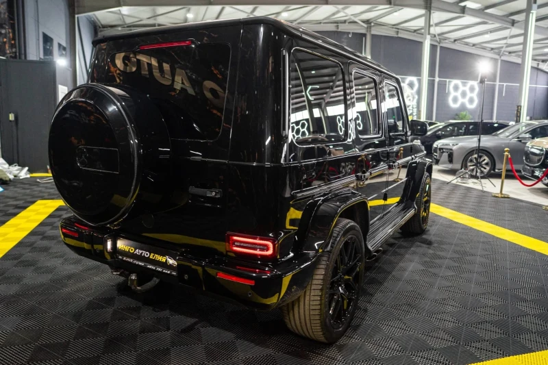 Mercedes-Benz G 63 AMG 4.0 V8 BLACK LINE DESIGNO CARBON BURM ЛИЗИНГ 100%, снимка 3 - Автомобили и джипове - 53363888
