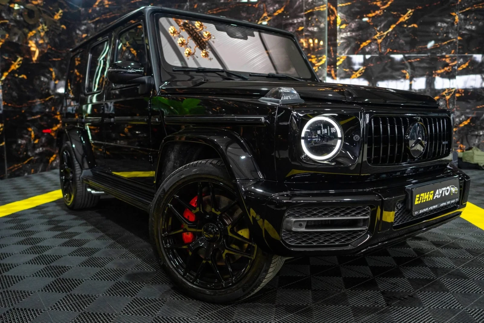 Mercedes-Benz G 63 AMG 4.0 V8 BLACK LINE DESIGNO CARBON BURM ЛИЗИНГ 100% - изображение 4