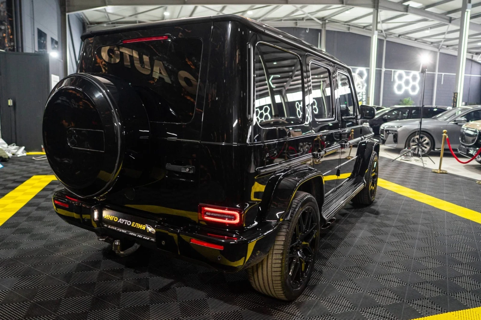 Mercedes-Benz G 63 AMG 4.0 V8 BLACK LINE DESIGNO CARBON BURM ЛИЗИНГ 100% - изображение 3