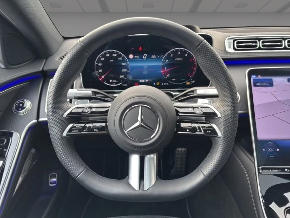 Mercedes-Benz S 500 Long 4Matic = AMG Line = Exclusive Гаранция, снимка 7 - Автомобили и джипове - 55835555