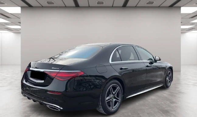 Mercedes-Benz S 500 Long 4Matic = AMG Line = Exclusive Гаранция, снимка 3 - Автомобили и джипове - 55835555