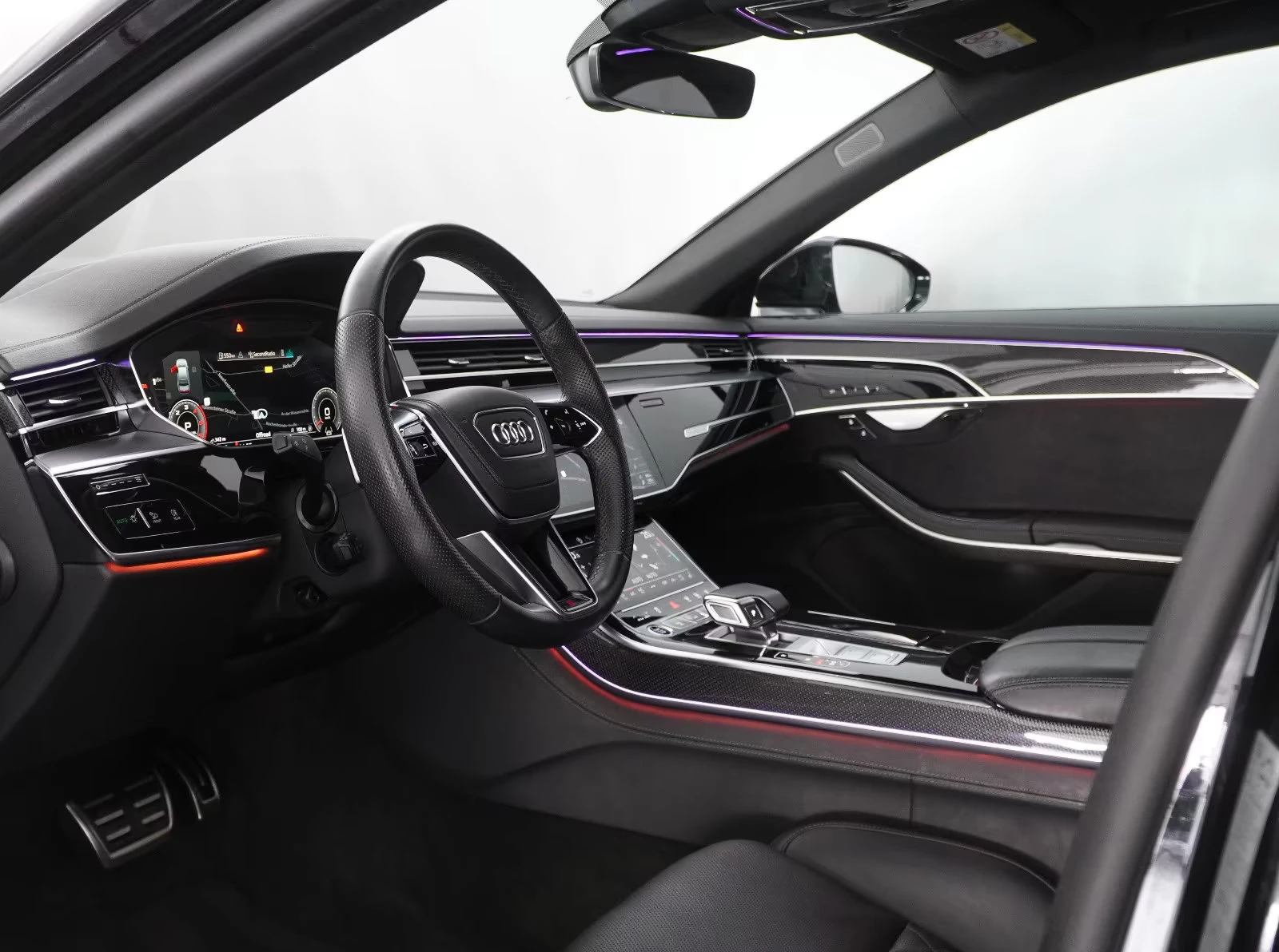 Audi A8 50/286HP/SLINE/MATRIX/TV/360/PANO/B&O/KLESS/457z, снимка 10 - Автомобили и джипове - 54753377