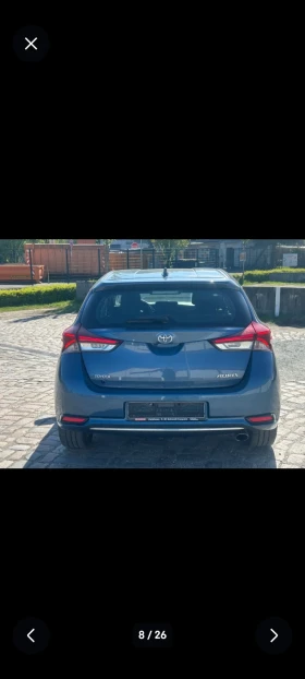 Toyota Auris 1.2Ti/116kc, бензин, 2017г., 4 цилиндъра, камера , снимка 8