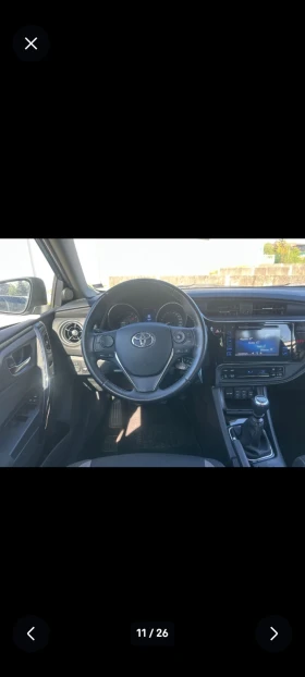 Toyota Auris 1.2Ti/116kc, бензин, 2017г., 4 цилиндъра, камера , снимка 11