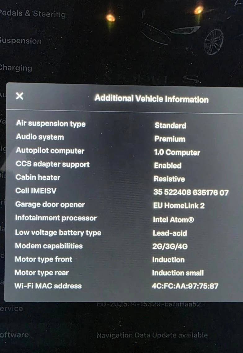 Tesla Model S S85D MCU2 4х4 Европейска, снимка 17 - Автомобили и джипове - 55549829