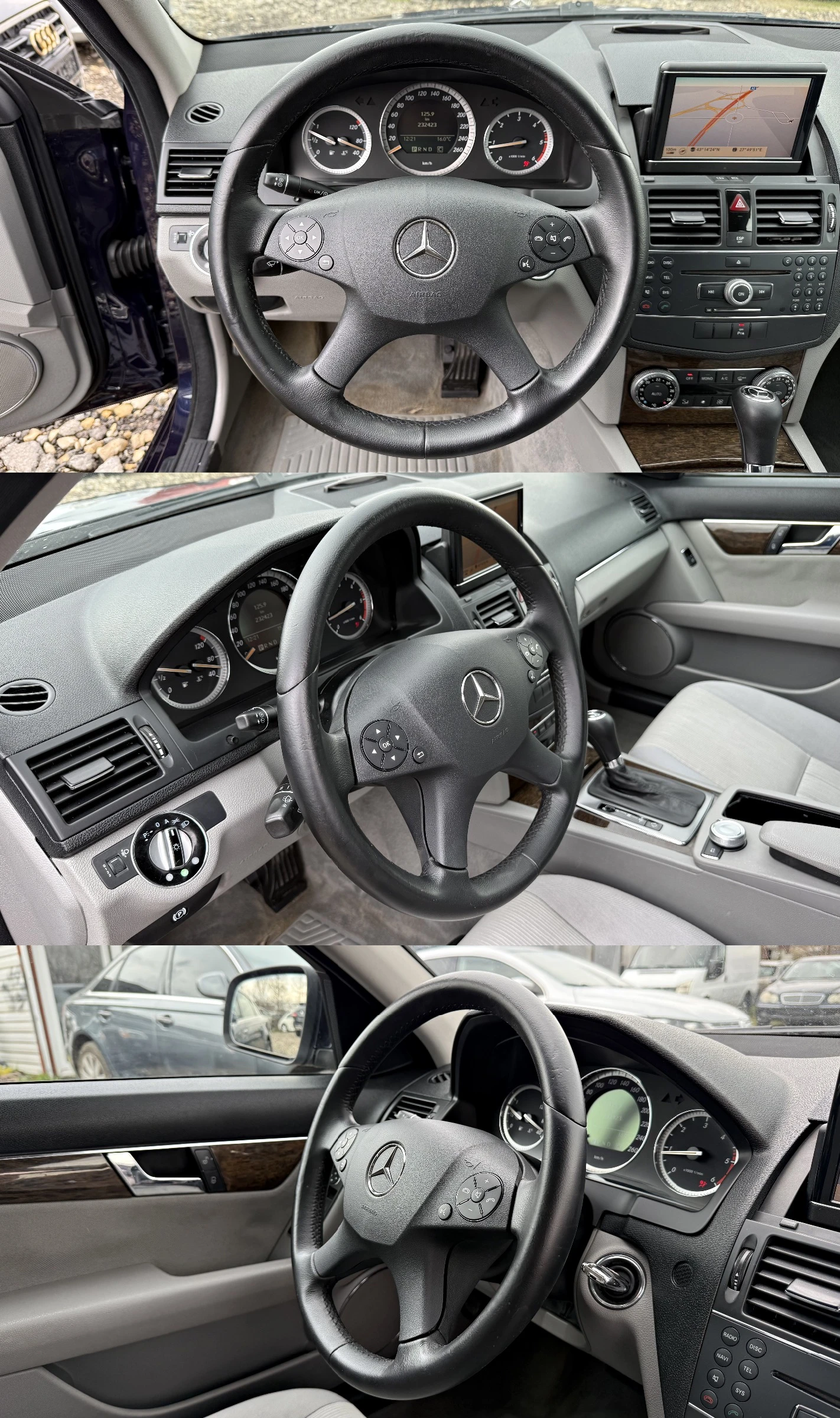 Mercedes-Benz C 200 2.2cdi Автоматик Ел.багажник, снимка 13 - Автомобили и джипове - 54033114