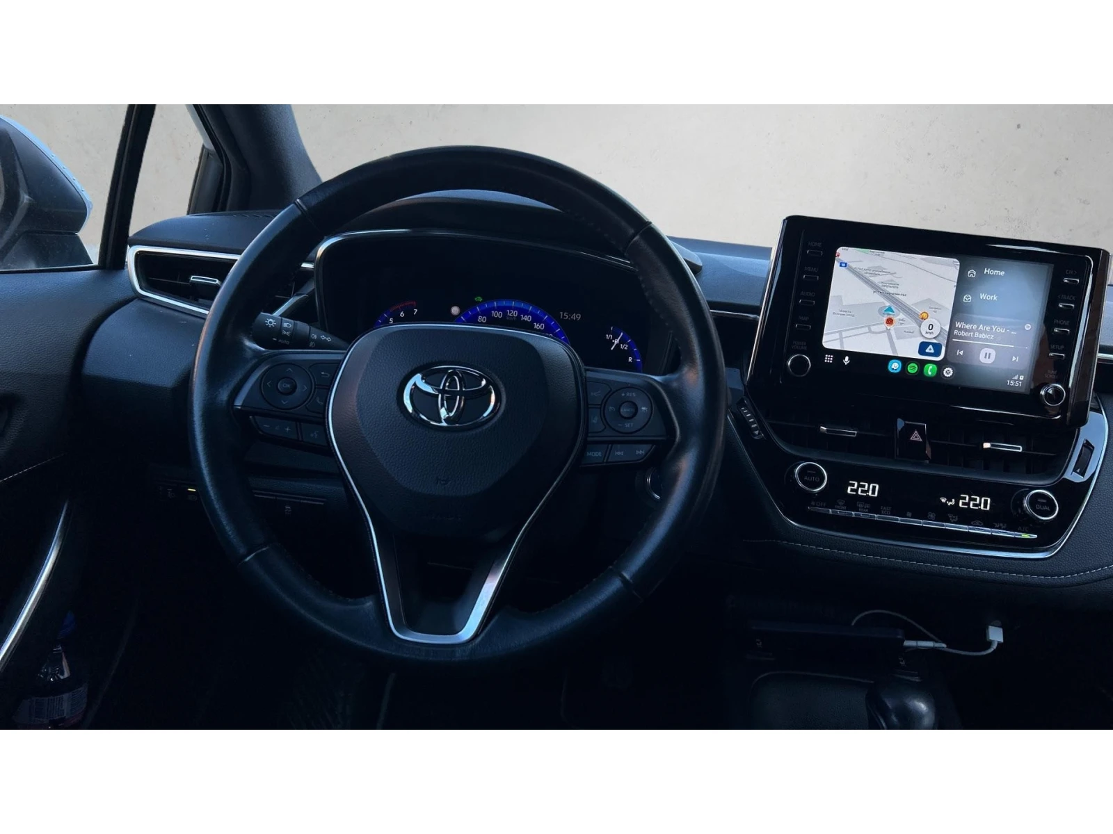 Toyota Corolla 1. 8 HSD Executive, Месечна вноска от 222  , снимка 17 - Автомобили и джипове - 54366949