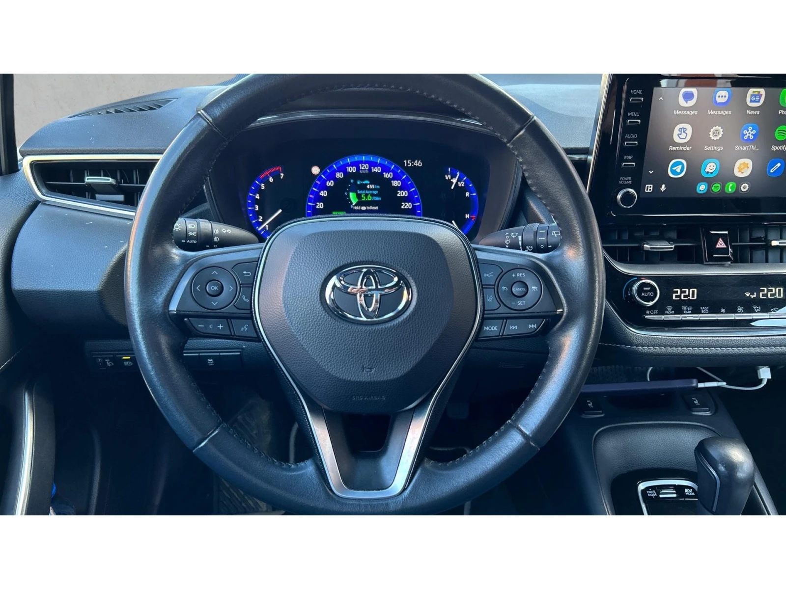 Toyota Corolla 1. 8 HSD Executive, Месечна вноска от 222  , снимка 14 - Автомобили и джипове - 54366949