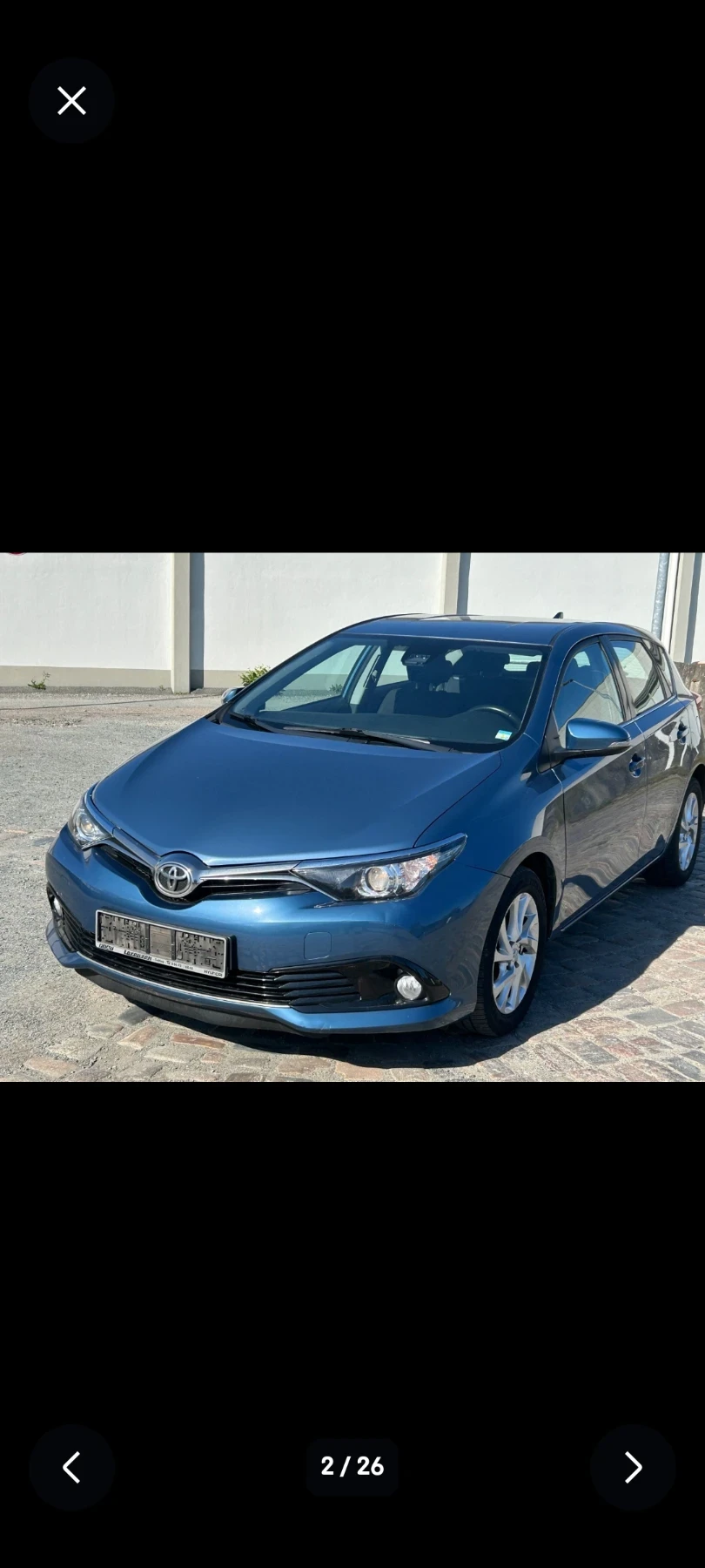 Toyota Auris 1.2Ti/116kc, бензин, 2017г., 4 цилиндъра, камера , снимка 2 - Автомобили и джипове - 54857896