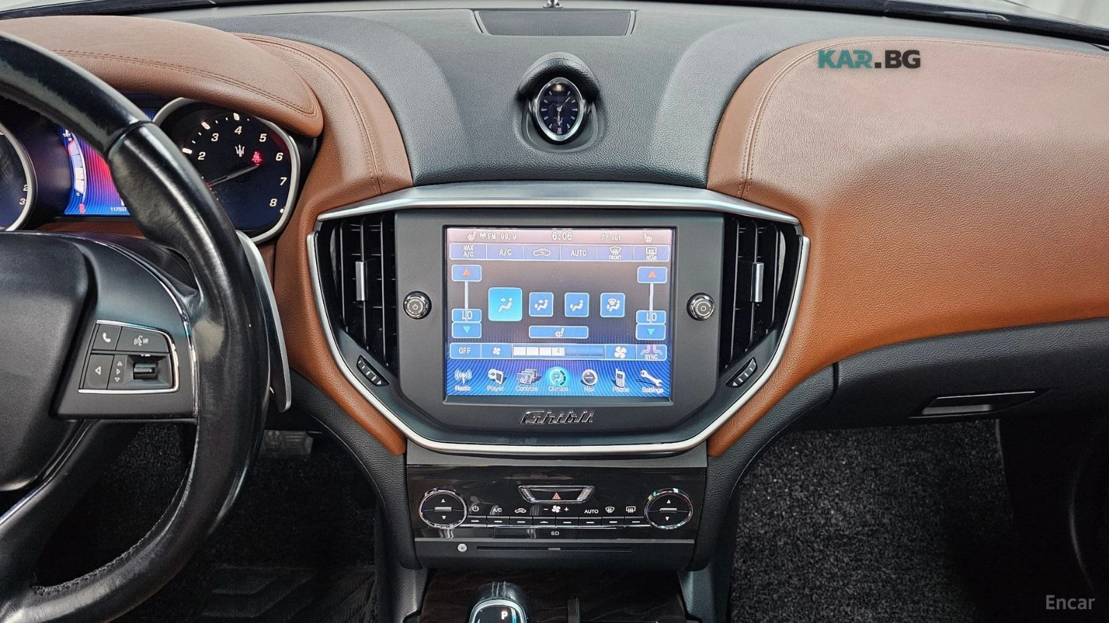 Maserati Ghibli 3.0* КОЖА* ПОДГРЕВ* ШИБИДАХ* КАМЕРА* , снимка 15 - Автомобили и джипове - 55311033