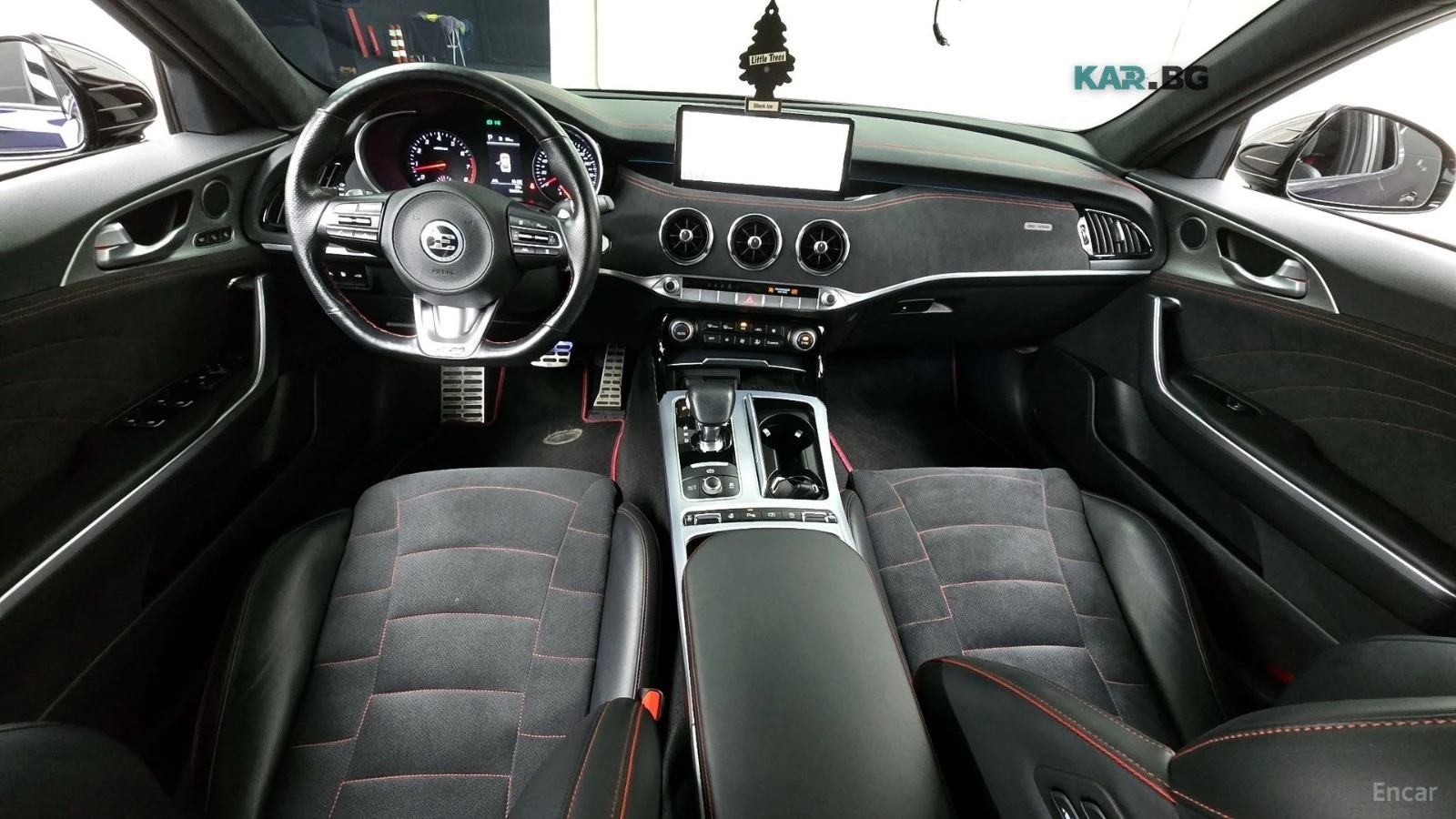 Kia Stinger 3.3 AWD MEISTER | 360 | HEADS UP | ОБДУХВАНЕ, снимка 8 - Автомобили и джипове - 56086680