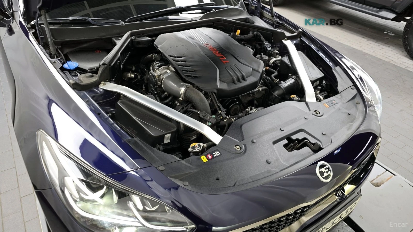 Kia Stinger 3.3 AWD MEISTER | 360 | HEADS UP | ОБДУХВАНЕ, снимка 7 - Автомобили и джипове - 56086680