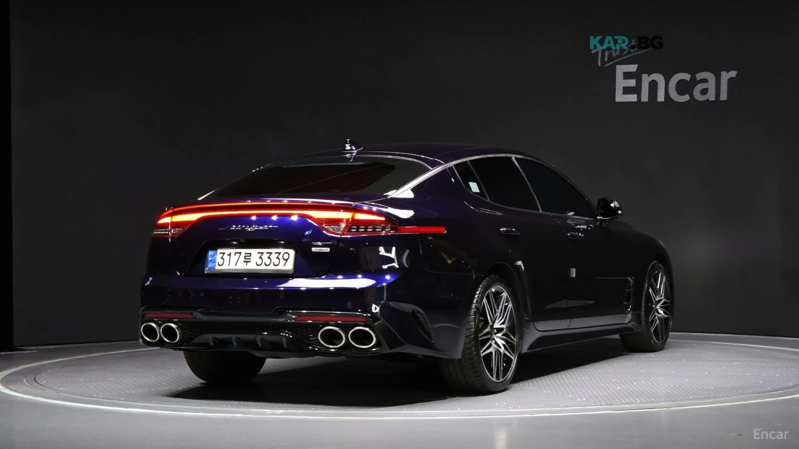 Kia Stinger 3.3 AWD MEISTER | 360 | HEADS UP | ОБДУХВАНЕ, снимка 4 - Автомобили и джипове - 56086680