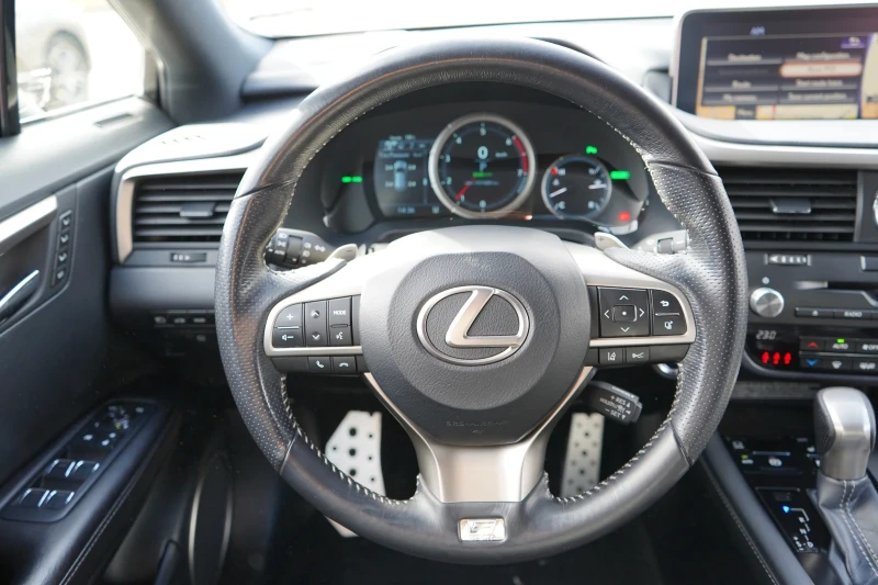 Lexus RX 450h F SPORT* DISTR* 360 CAM* KEYLESS* HUD* MARK LEVINS, снимка 11 - Автомобили и джипове - 53442668