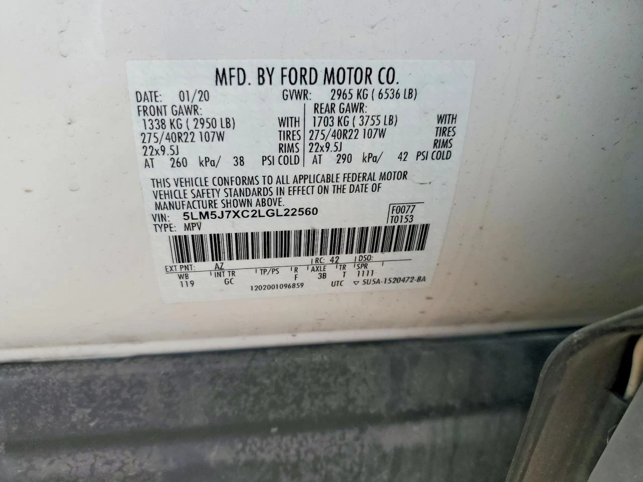 Lincoln Aviator 3.0l, снимка 12 - Автомобили и джипове - 55893034
