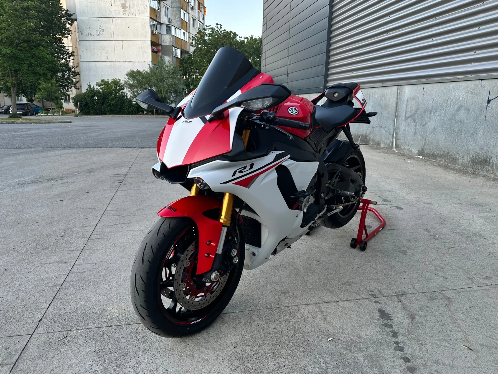 Yamaha YZF-R1 AUSTIN-RACING/20.323km/РЕГИСТРИРАН/ОБСЛУЖЕН!, снимка 6 - Мотоциклети и мототехника - 55078808