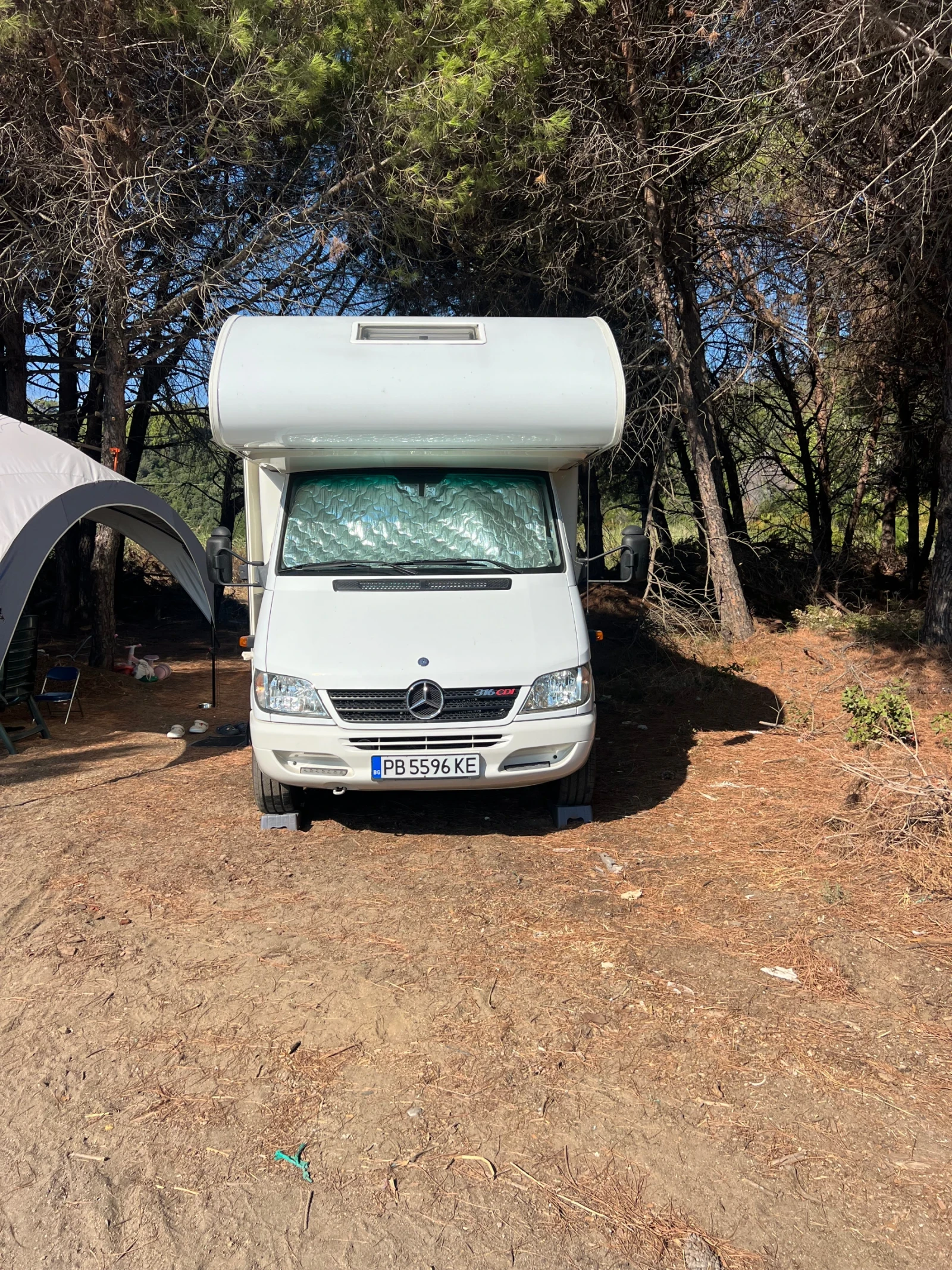 Кемпер Mercedes-Benz Rimor, снимка 2 - Каравани и кемпери - 53713356