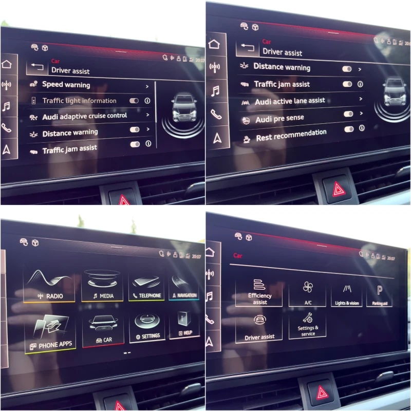 Audi A4   Full екстри ТВ Автономно шофиране  Дигитал, снимка 11 - Автомобили и джипове - 52391318
