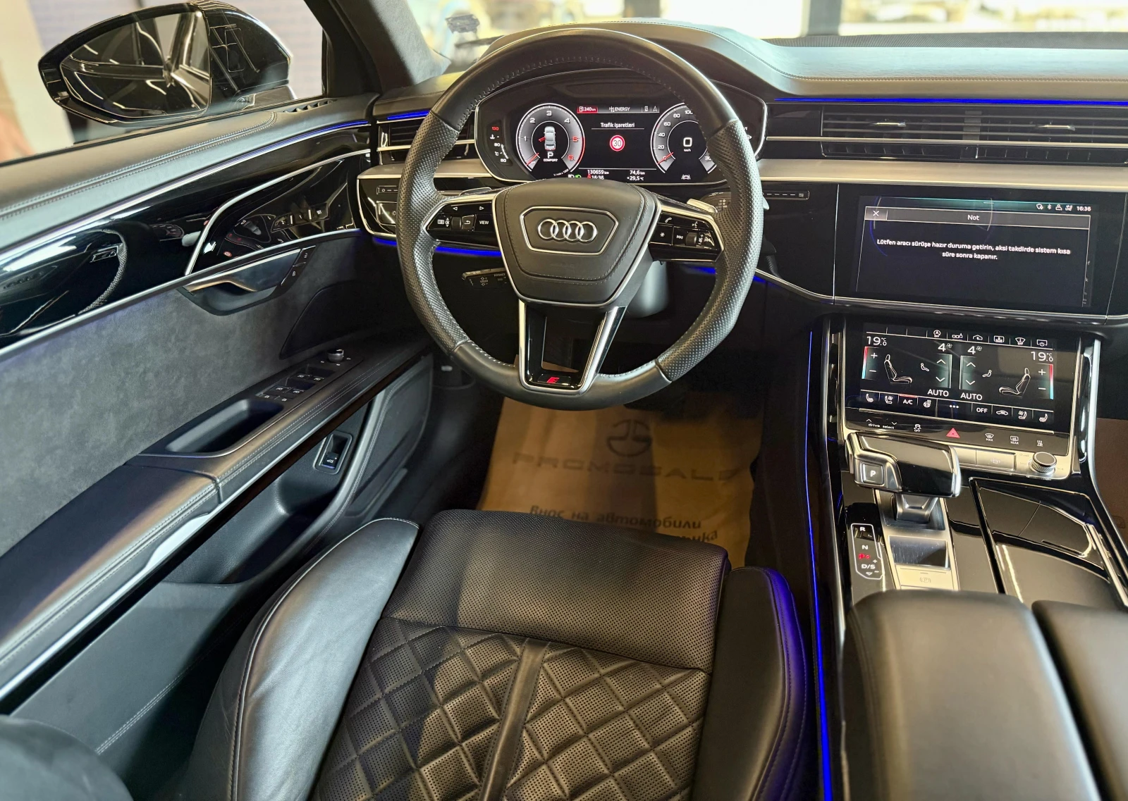 Audi A8 60TDI V8Т* Laser* Обдухване* Лизинг* Bang&Olufsen - изображение 9