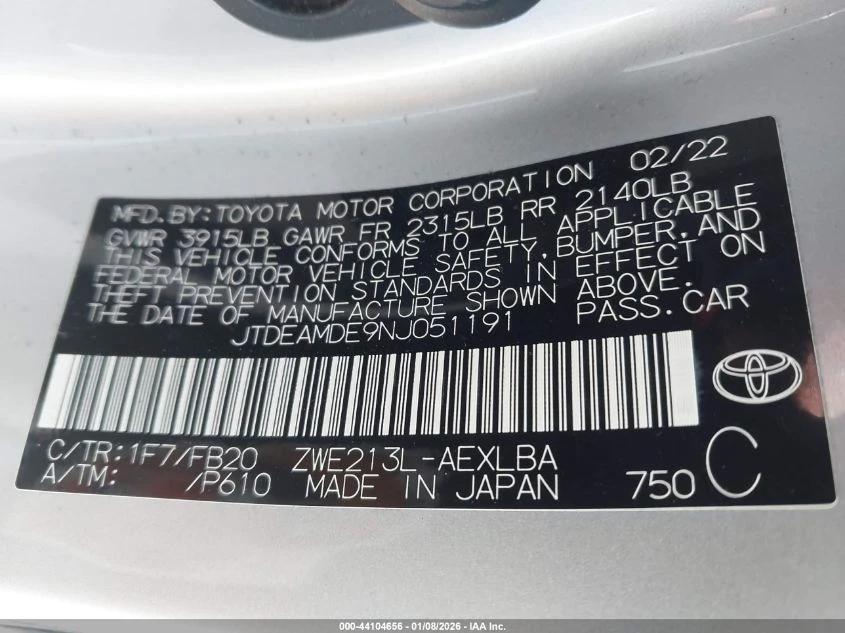 Toyota Corolla 1.8l Hybrid Le - изображение 9