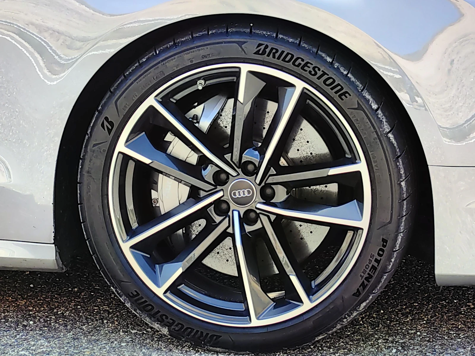 Audi S8 Plus 605 hp, NARDO GREY, Ceramic , снимка 9 - Автомобили и джипове - 53748490