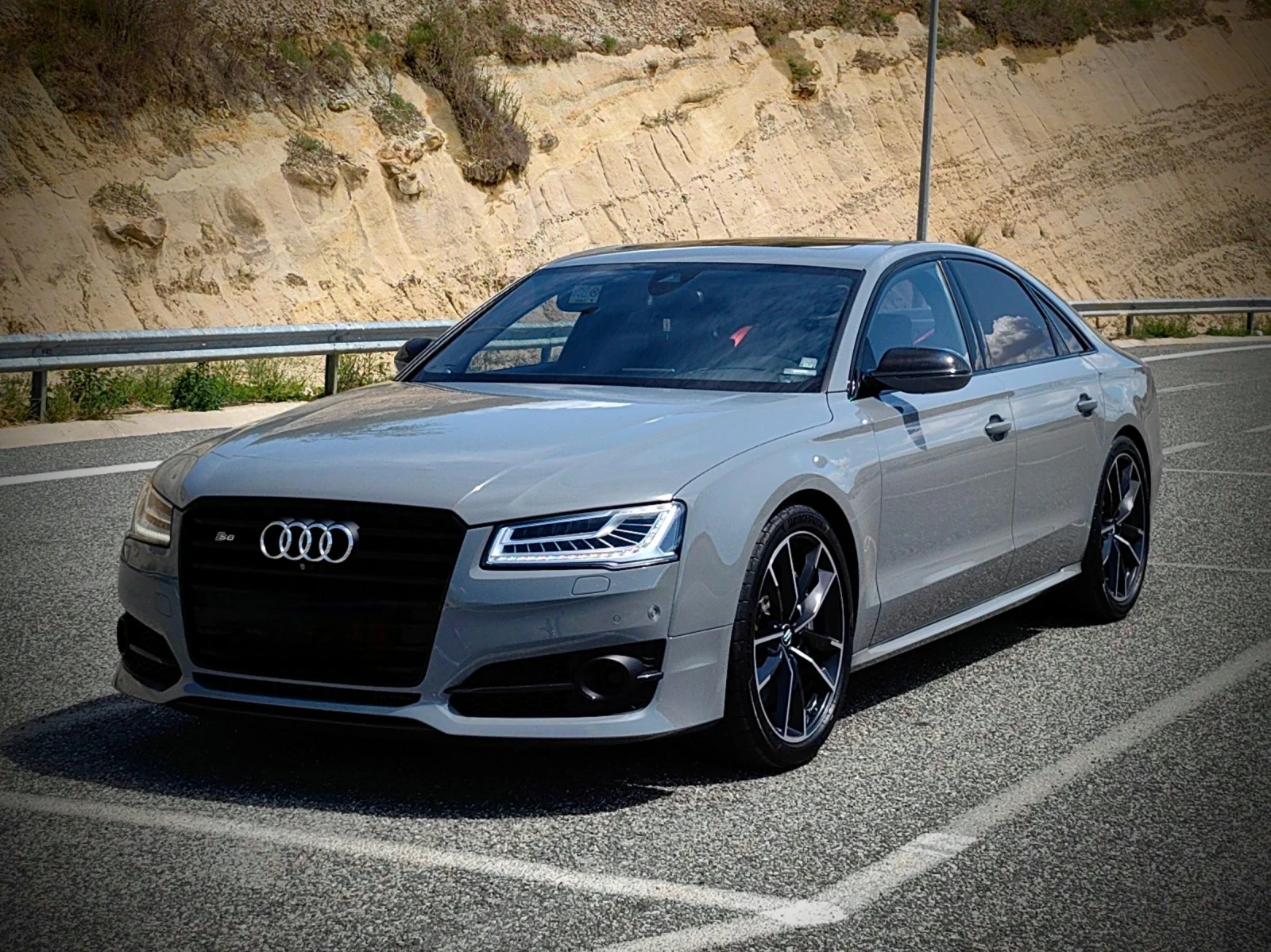 Audi S8 Plus 605 hp, NARDO GREY, Ceramic , снимка 3 - Автомобили и джипове - 53748490