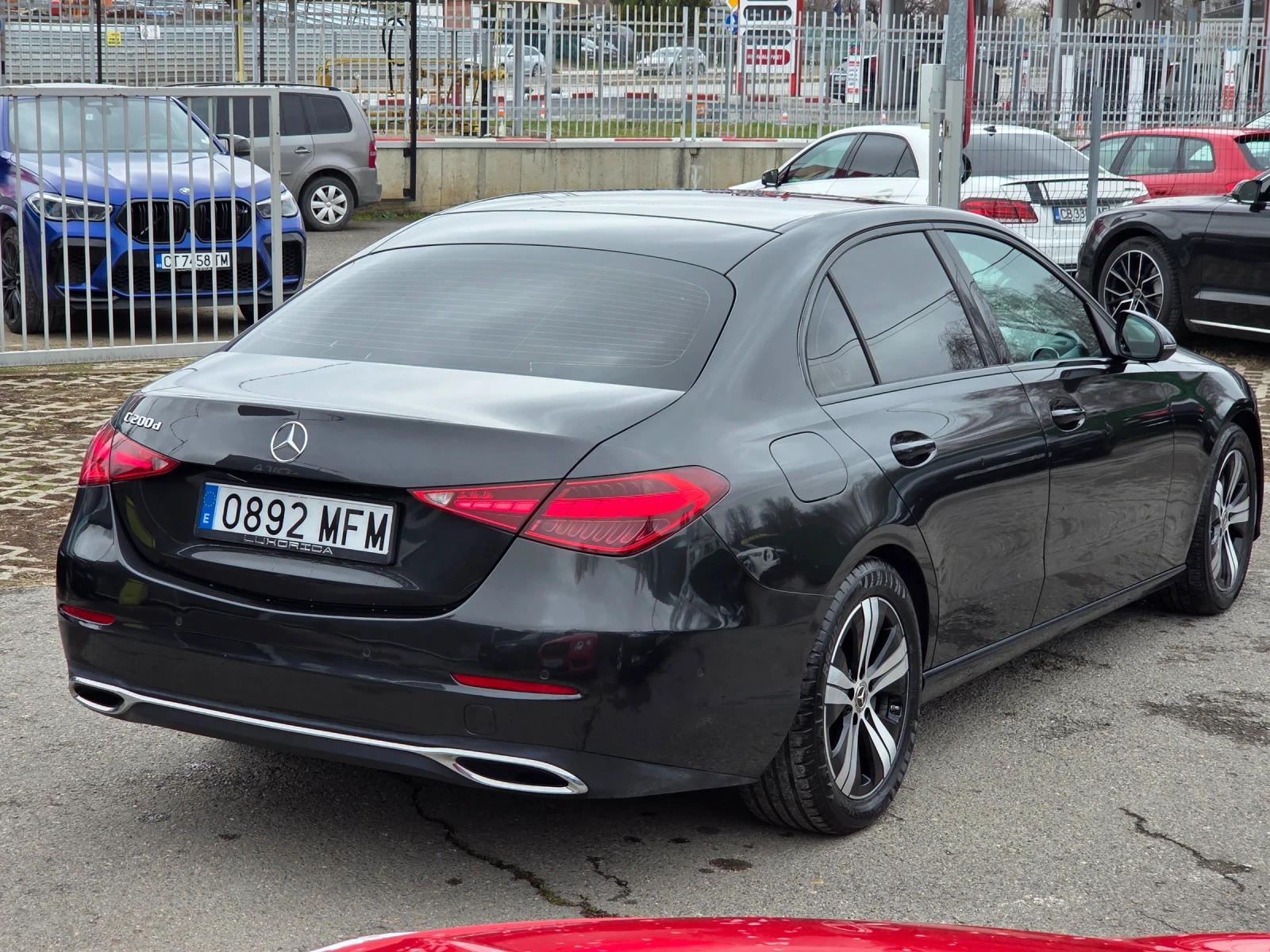 Mercedes-Benz C 200 АМБИЕНТ ПОДГРЕВ ЛЕНТИ ЗОНИ КОЖА, снимка 6 - Автомобили и джипове - 54025957