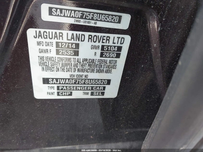 Jaguar Xf 3.0L V-6 DI, DOHC, VVT, SUPERCHARGER, 340HP Rear | Mobile.bg � ����������� 9