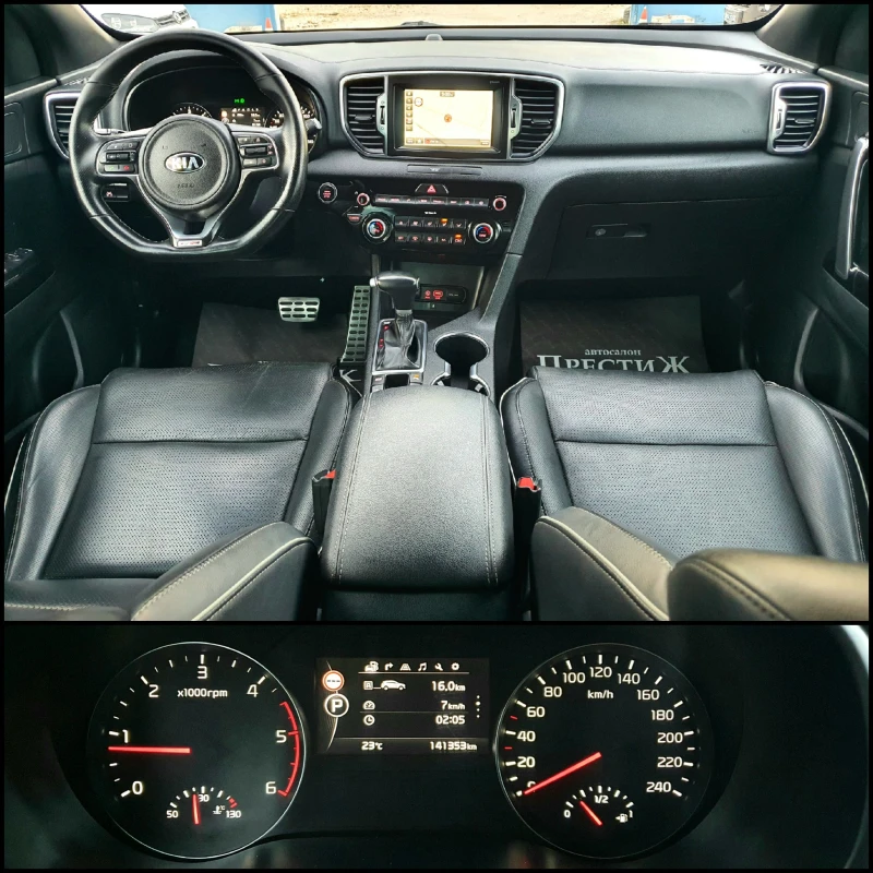 Kia Sportage 2.0 CRDI - GT LINE, снимка 9 - Автомобили и джипове - 47474240